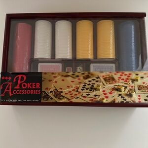 Poker accessories set - new, never opened